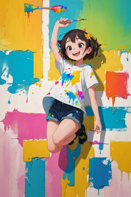 00311-1488558089-masterpiece,best quality,1girl,wall,paint,colorful,jump,smile.png